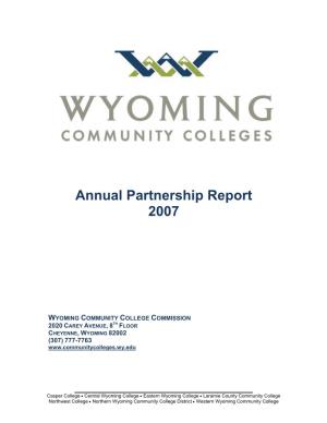 Annual Partnership Report 2007