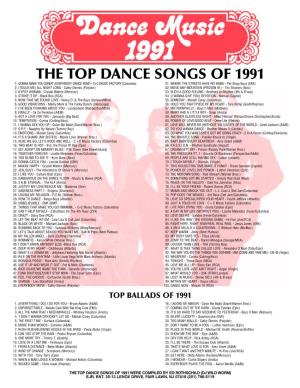 Dance Music 1991.Qxd