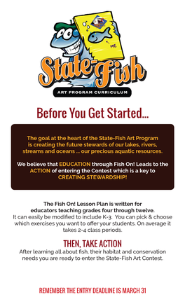 State-Fish Art Lesson Plan