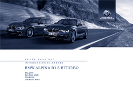 Bmw Alpina B3 S Biturbo