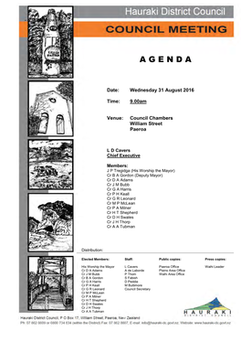 Audit & Risk Committee Agenda