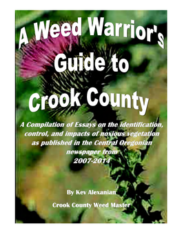 Weed Warrior Guide