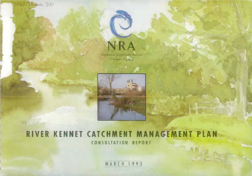 River Kennet Catchment Management Plan Consultation Report