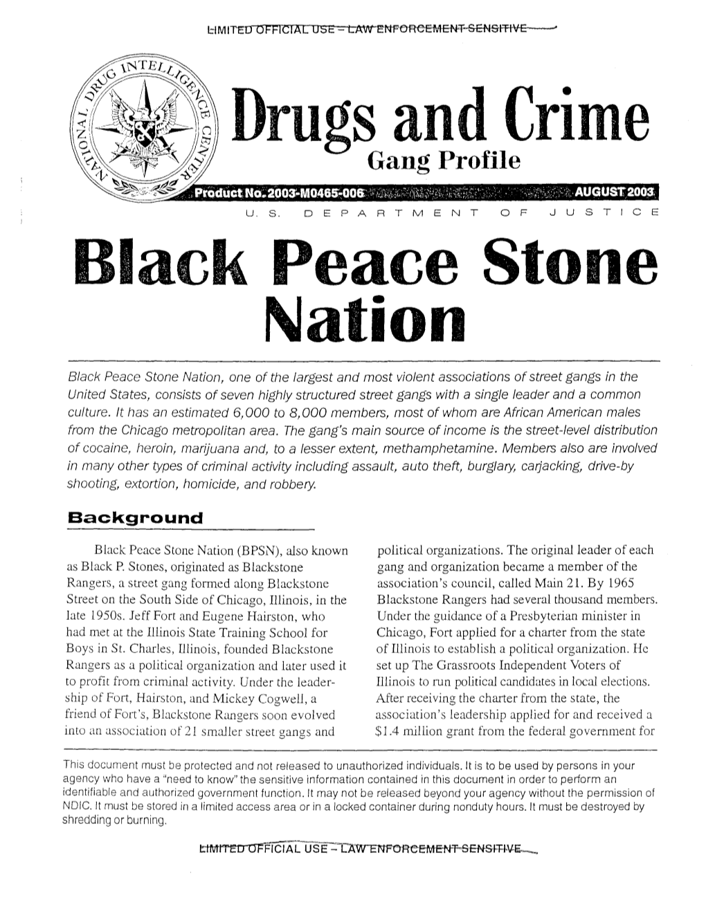 Black Peace Stone Nation