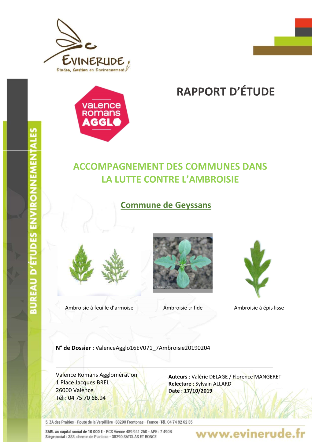 Rapport D'étude