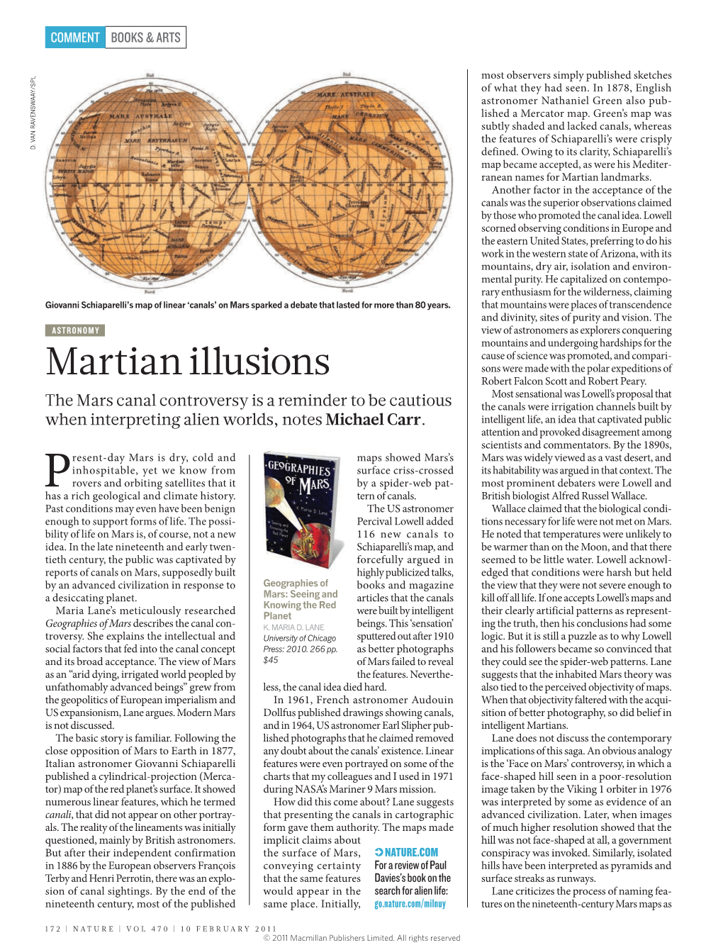 Martian Illusions Robert Falcon Scott and Robert Peary