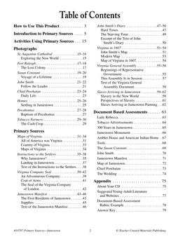Table of Contents How to Use This Product