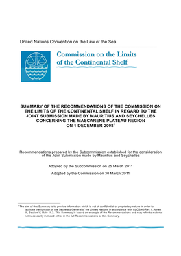 Commission on the Limits of the Continental Shelf