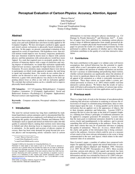 Perceptual Evaluation of Cartoon Physics: Accuracy, Attention, Appeal