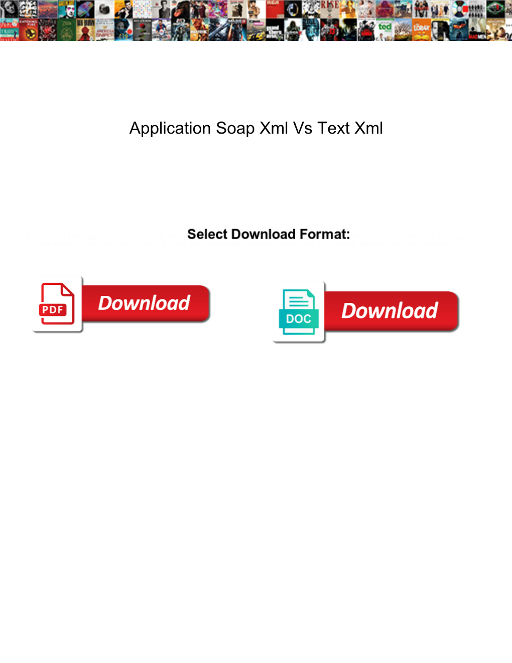 Application Soap Xml Vs Text Xml