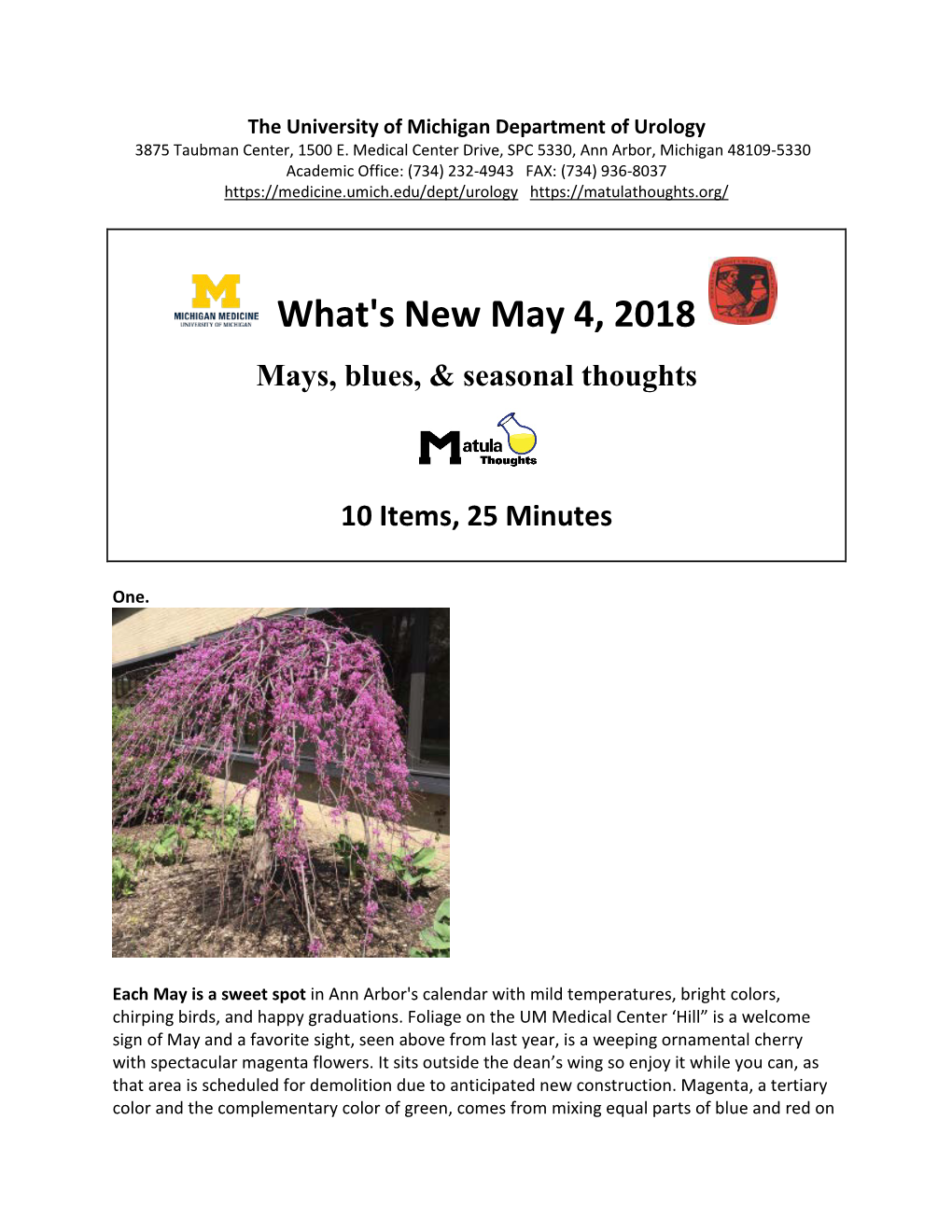 What's New May 4, 2018