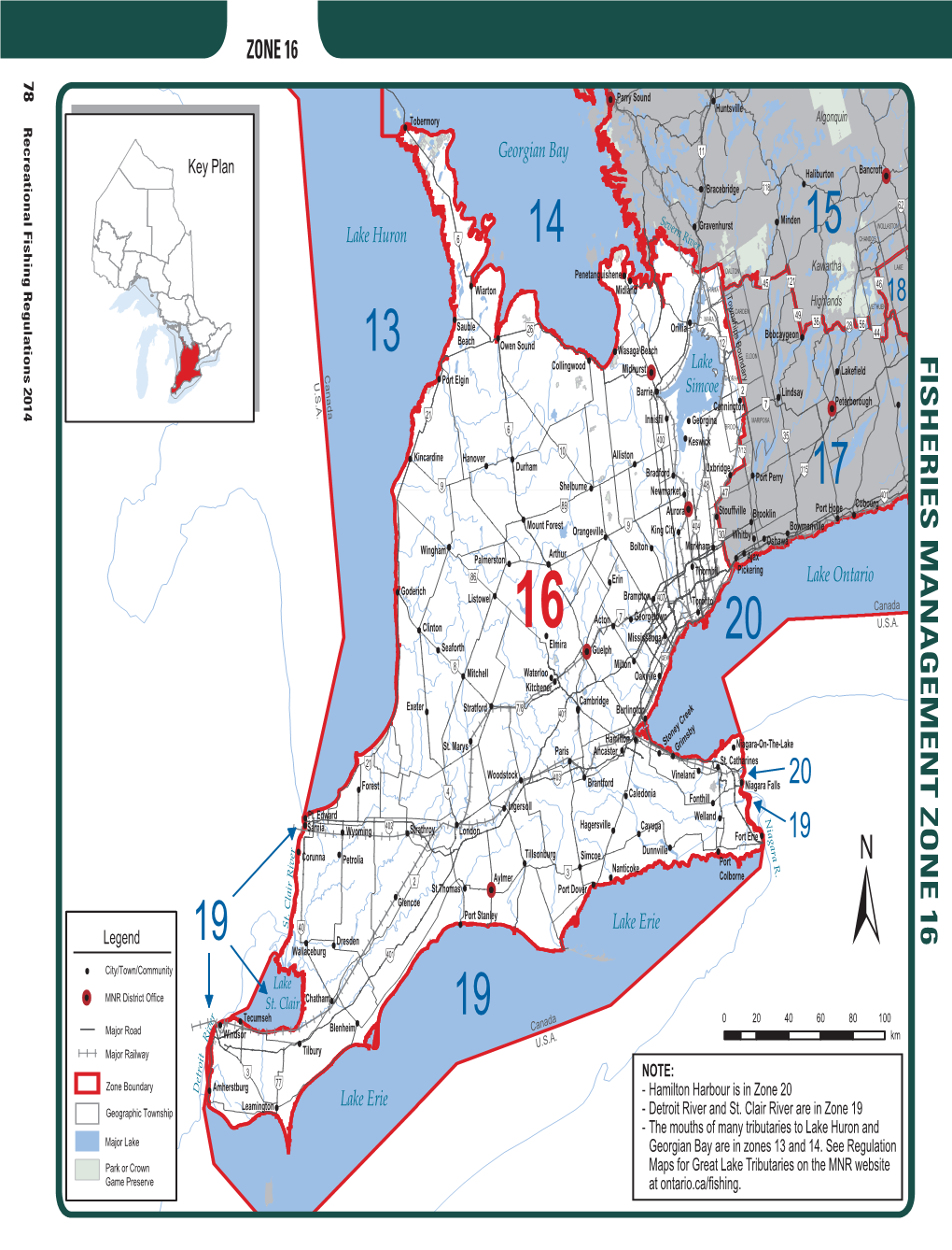 2014 Ontario Fishing Regulations Summary