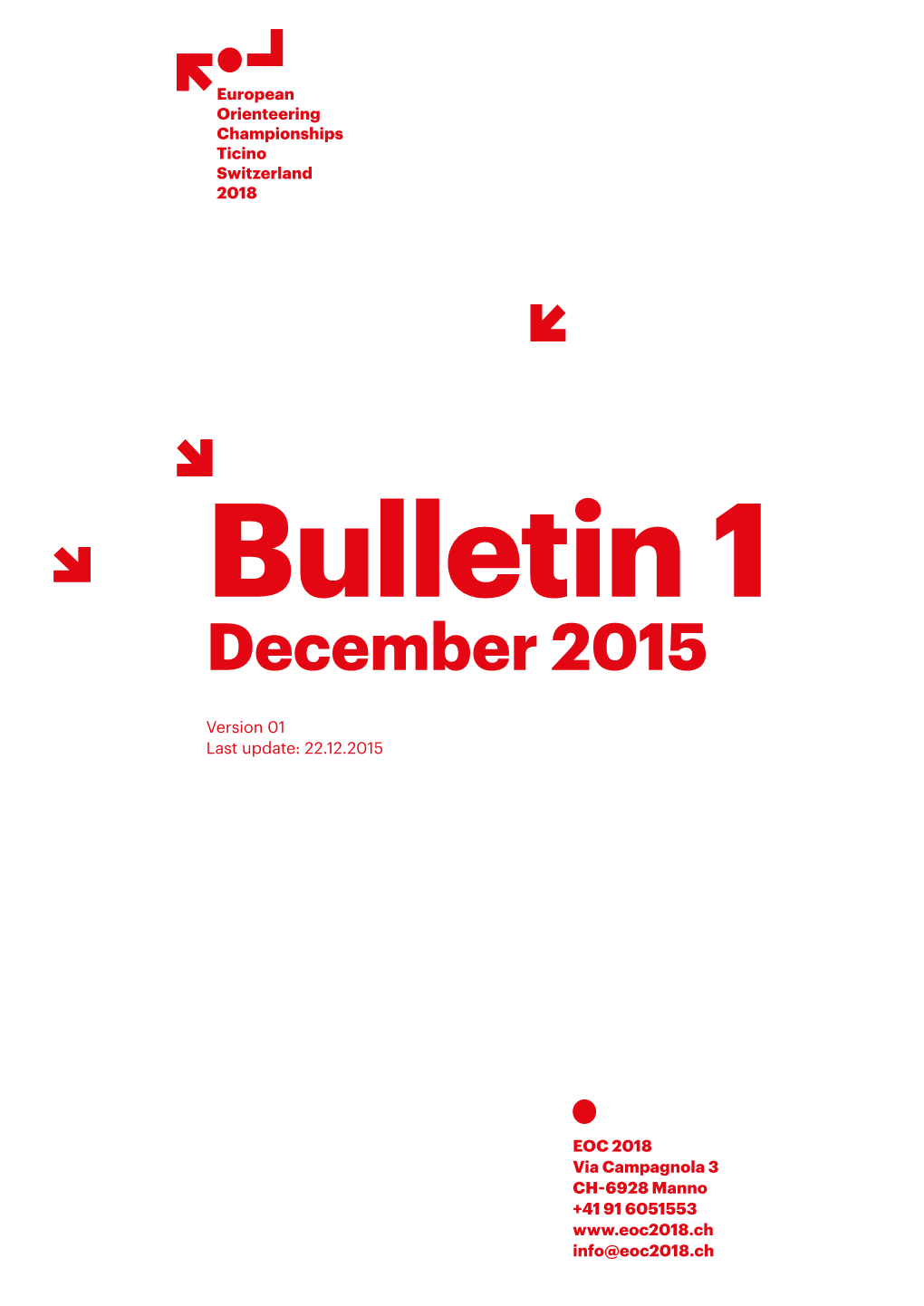 Bulletin 1 December 2015