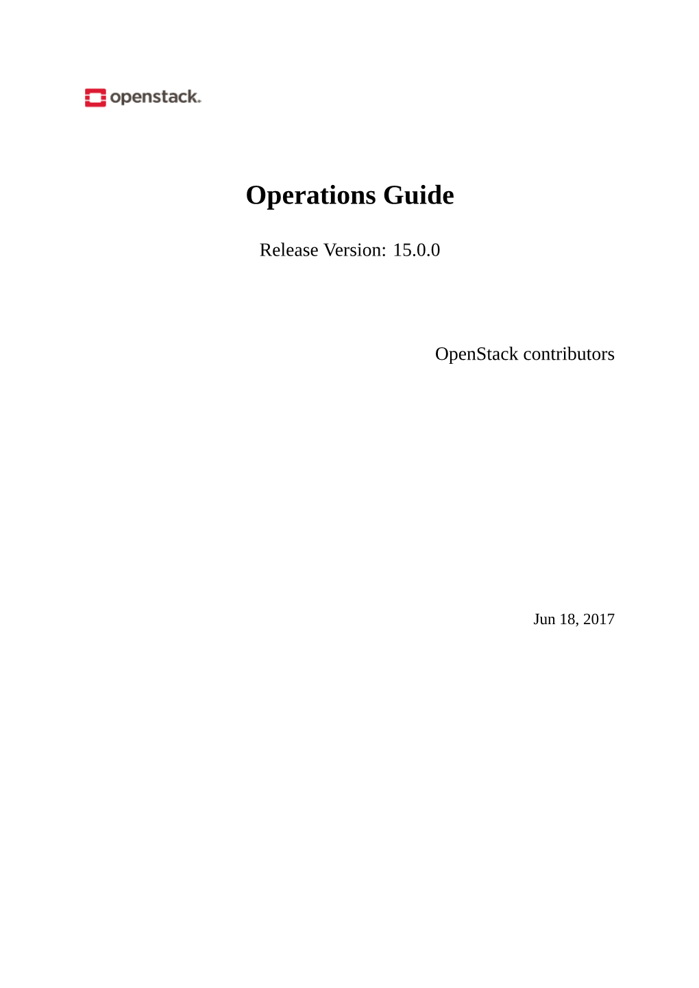 Operations Guide