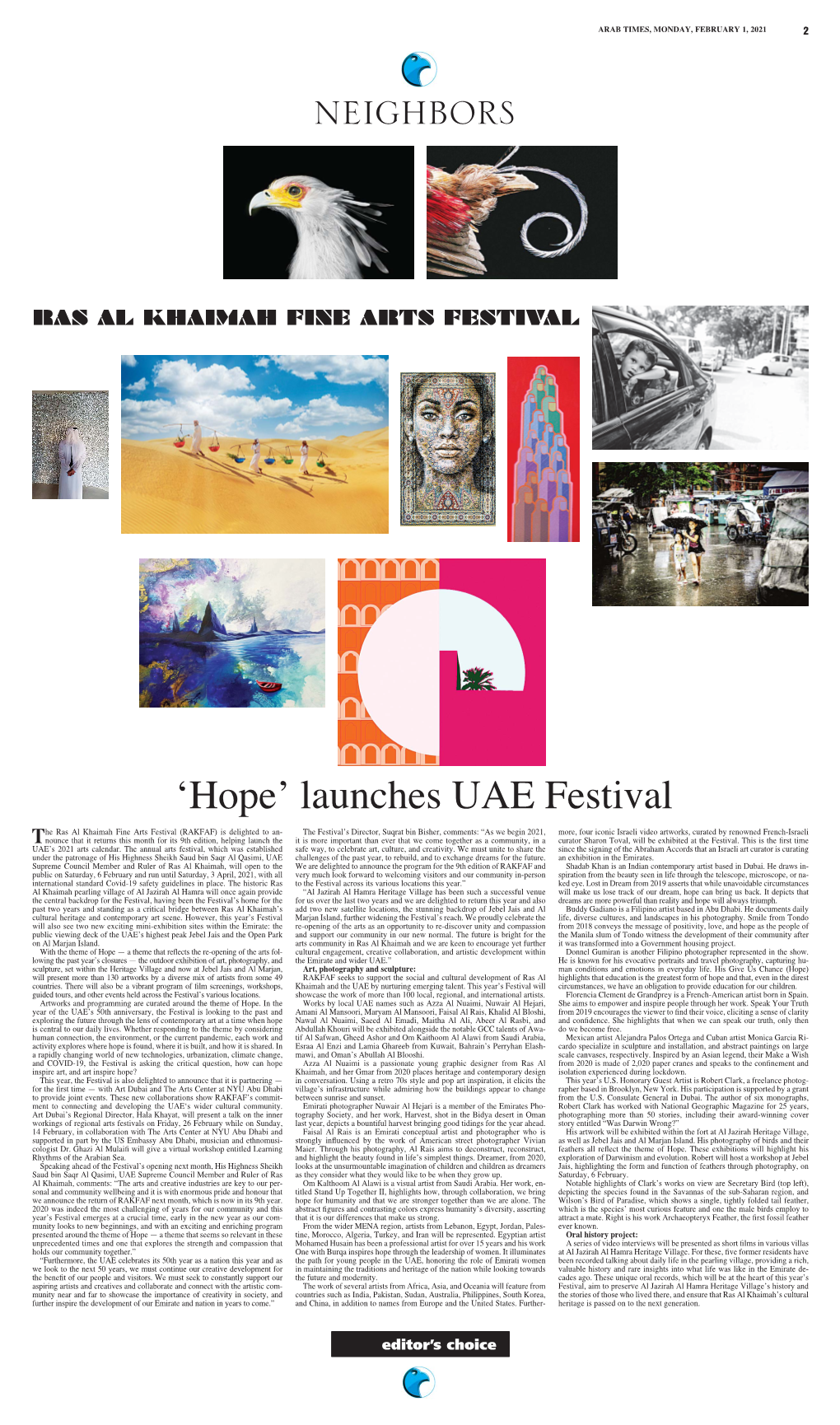 Launches UAE Festival