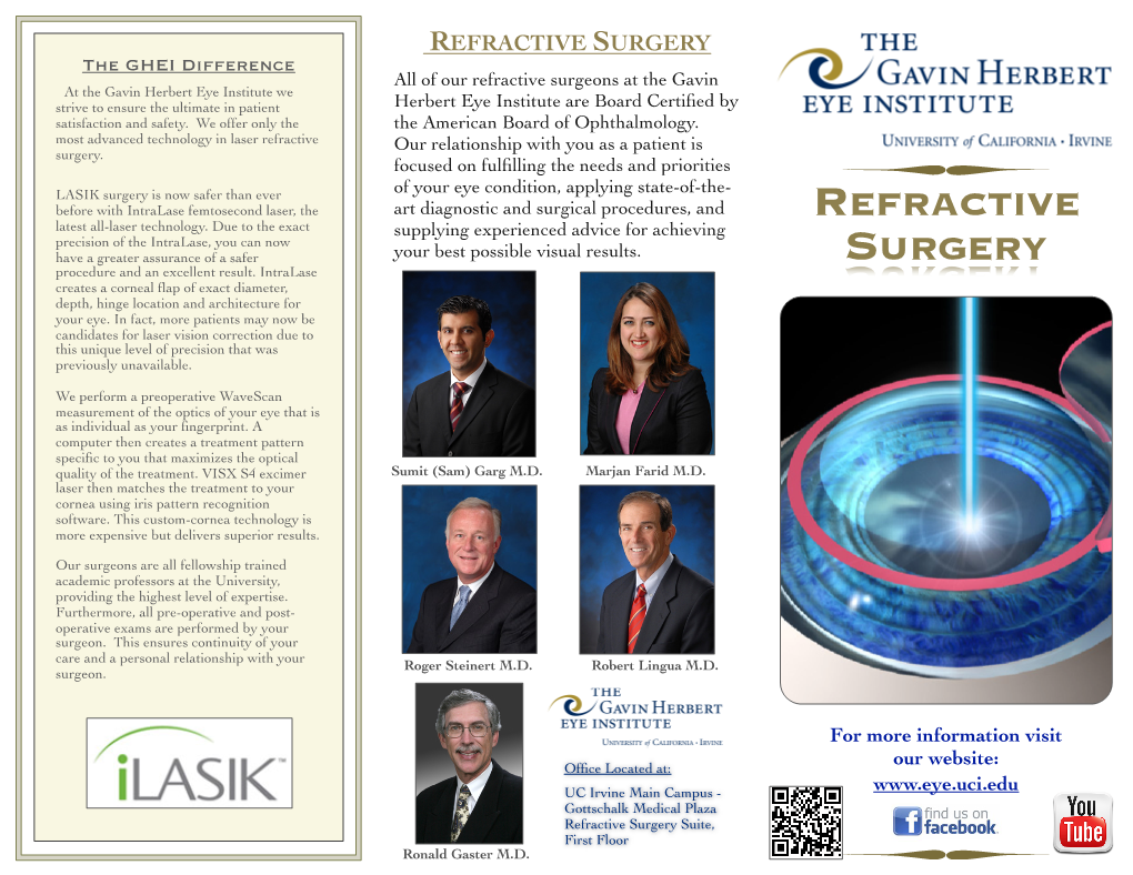 Refractive SURGERY