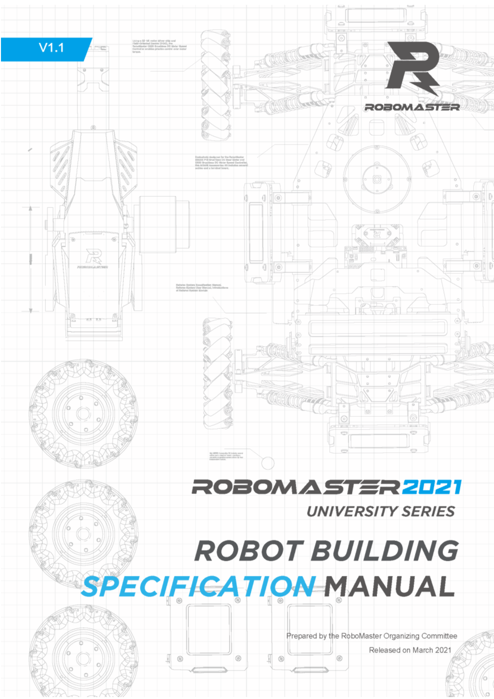 Robomaster 2021 University Series Robot Building