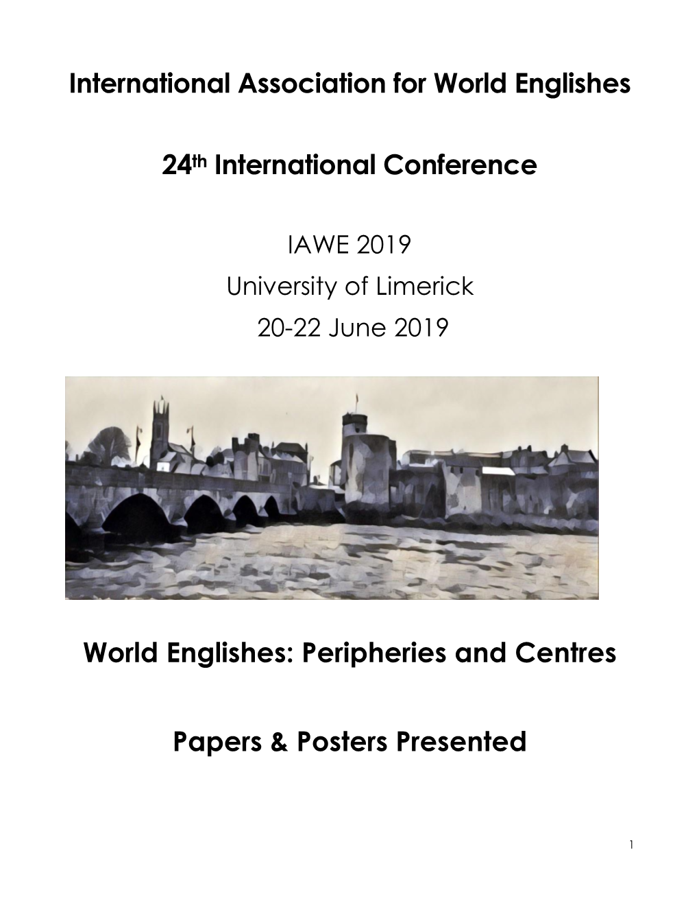 Book of Abstracts June 2019