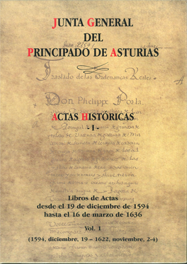 Actas Históricas - I