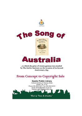 The Song of Australia 2 for Conversion