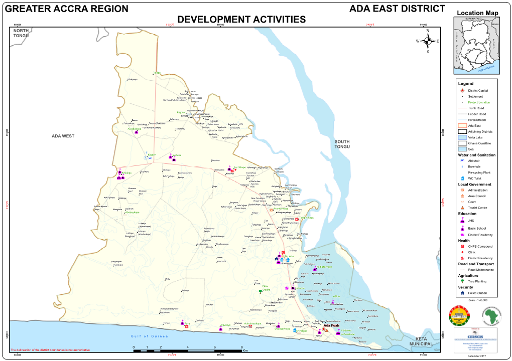Greater Accra Region Development Activities Ada East District