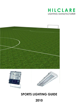 Lighting for Sport in Education 2