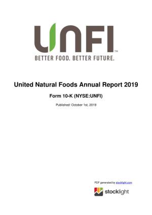 United Natural Foods (UNFI)