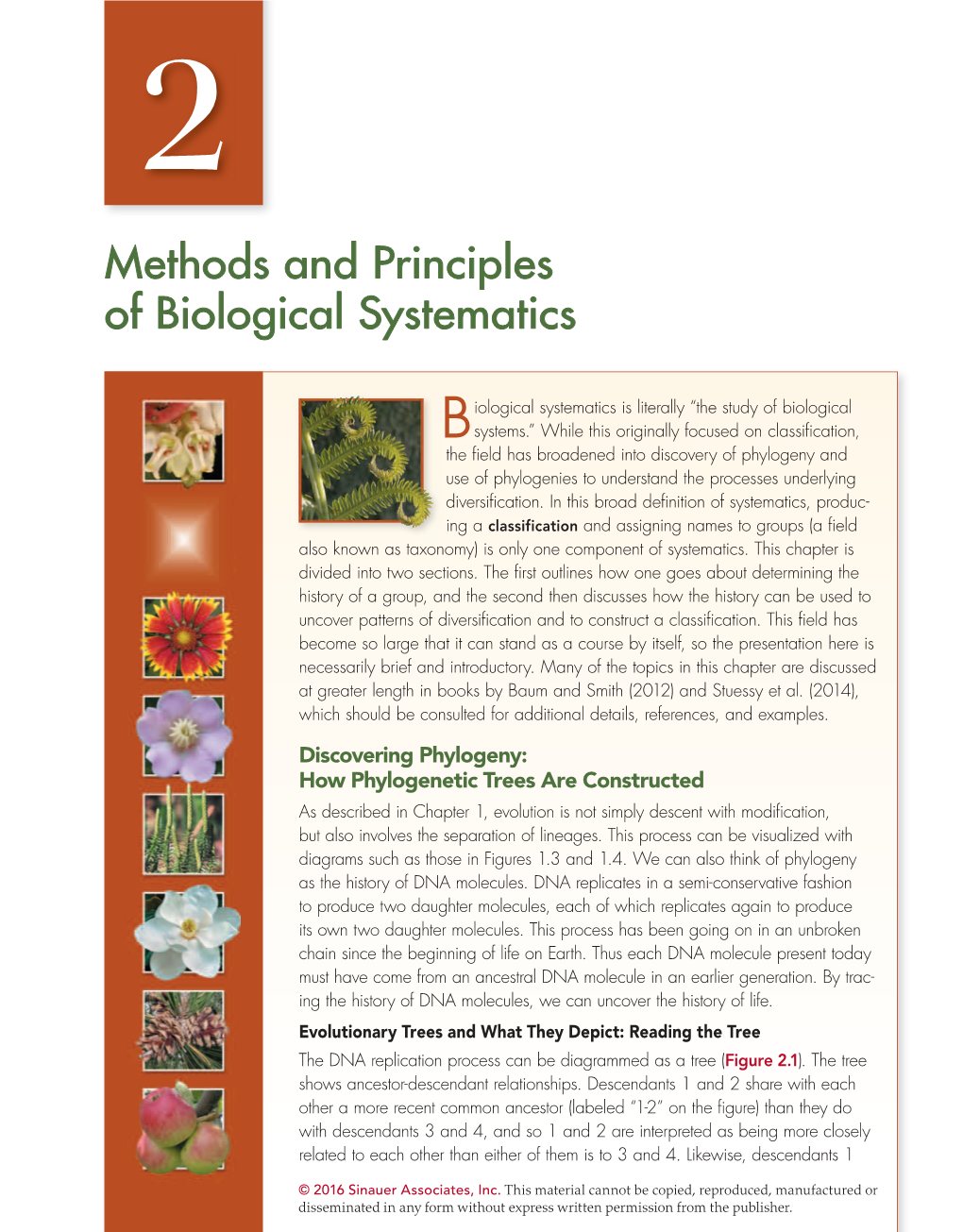 Methods and Principles of Biological Systematics