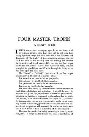 Burke-Four-Master-Tropes.Pdf