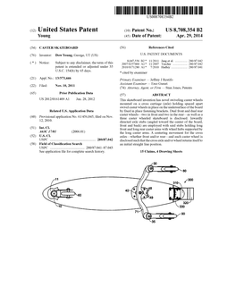 (12) United States Patent (10) Patent No.: US 8,708,354 B2 Young (45) Date of Patent: Apr
