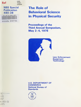 The Role of Behavioral Science in Physical Security
