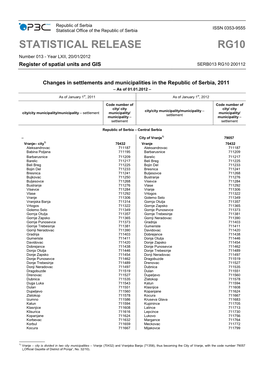 Statistical Release Rg10