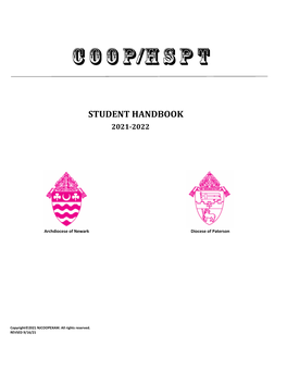 Student Handbook 20 21 - 20 2 2