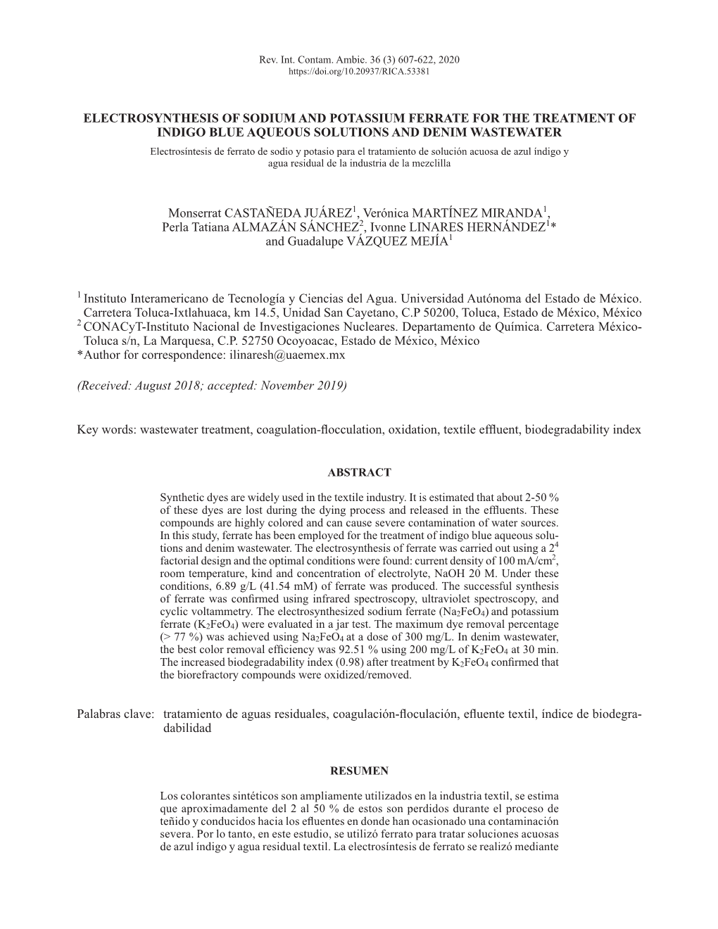 Electrosynthesis of Sodium and Potassium Ferrate For