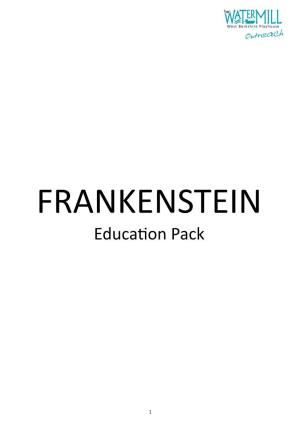 FRANKENSTEIN Education Pack