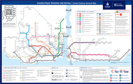 İstanbul Raylı Sistemler Ağ Haritası / Istanbul Railway Network Map