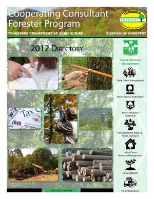 Cooperating Consultant Forester Program