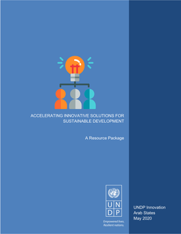 Accelerating Innovative Solutions for Sustainable Development
