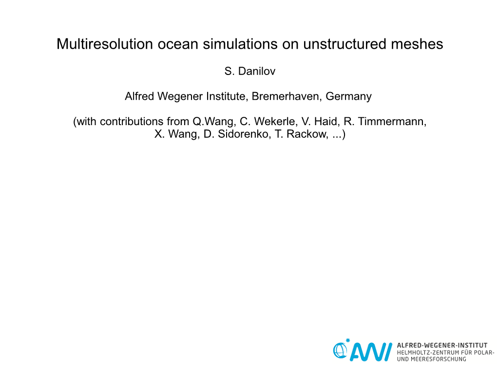 Finite-Element Sea-Ice Ocean Circulation Model) 3