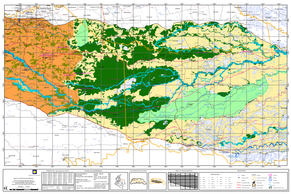 Zonificación Ambiental Cuenca Hidrográfica Río Cravo Norte 2