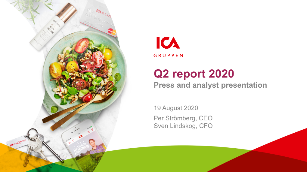 Q2 Report 2020 Press and Analyst Presentation