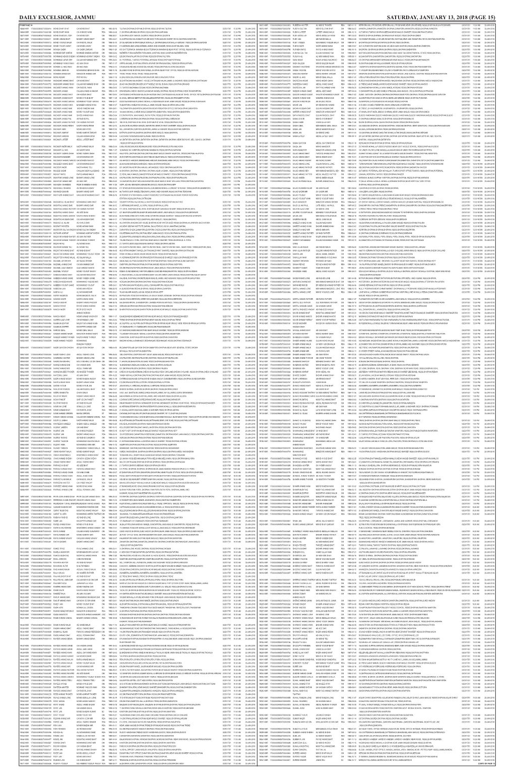 Page 14, 15 & 16 List.Qxd