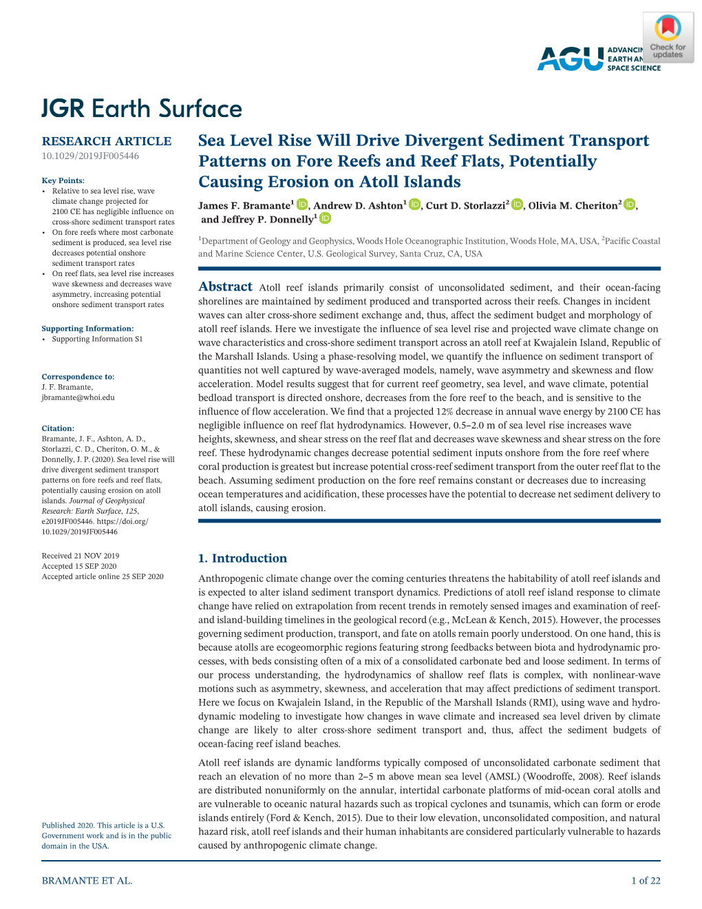 Sea Level Rise Will Drive Divergent Sediment Transport Patterns On