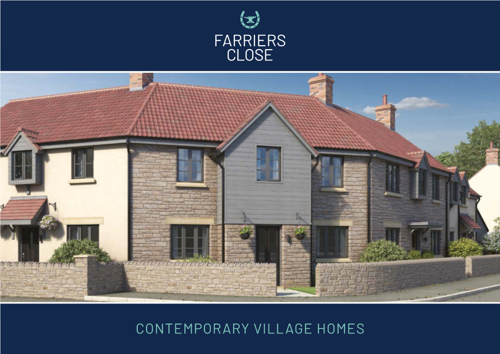 Contemporary Village Homes Farriers Close, Meare