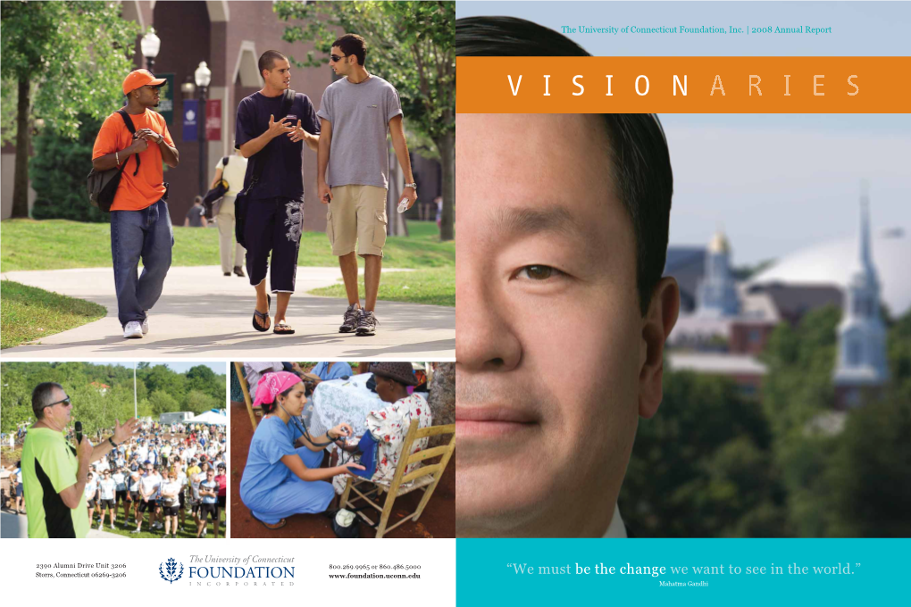 Uconn Foundation 2008 Annual Report