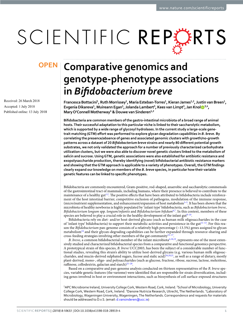 Comparative Genomics and Genotype-Phenotype Associations