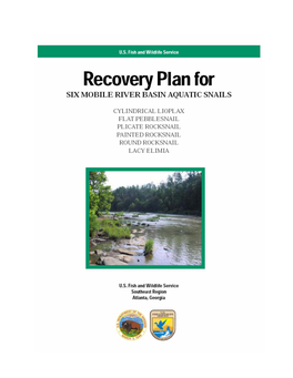 Technical/Agency Draft Recovery Plan