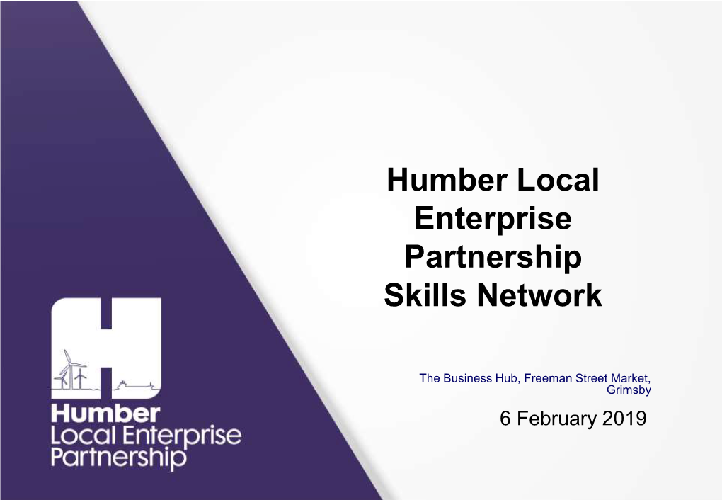 Humber Local Enterprise Partnership Skills Network