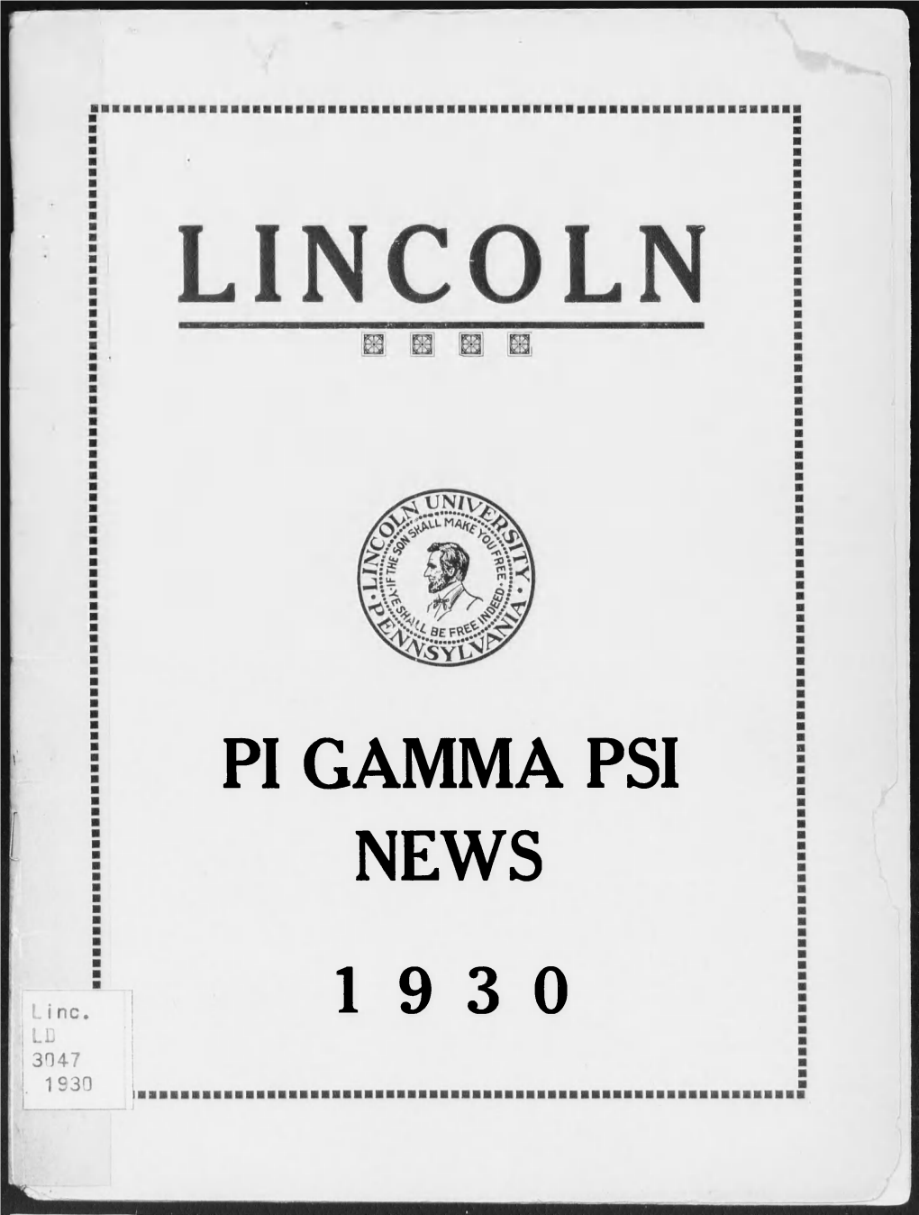 Pi Gamma Psi News