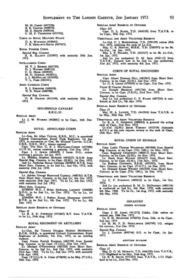 Supplement to the London Gazette, 2Nd January 1973 93